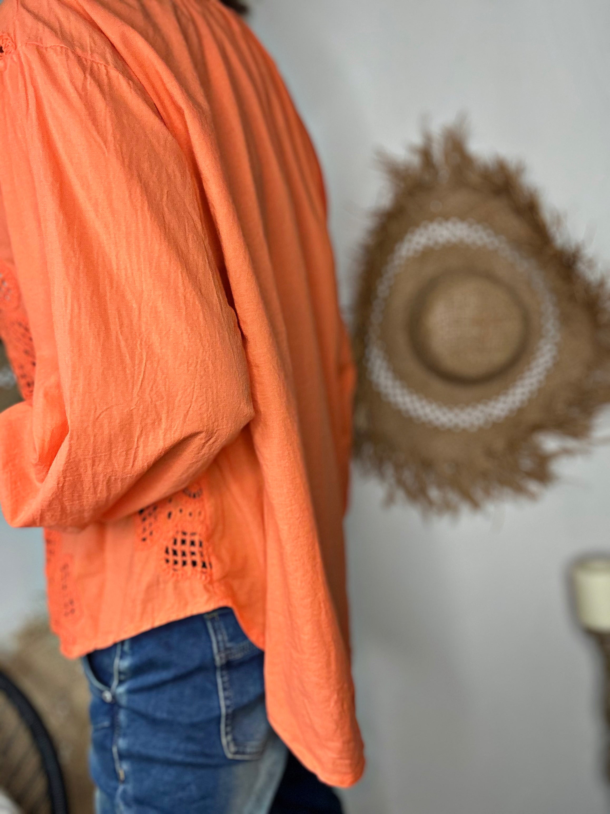 Chemise DALLA Orange