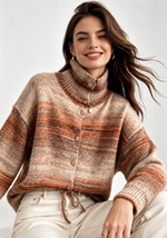 Charger l'image dans la galerie, Gilet maille chinée YSSE Beige
