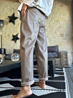 Charger l'image dans la galerie, Pantalon similicuir TIMO Taupe
