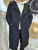 Charger l&#39;image dans la galerie, Manteau FLOCON Noir
