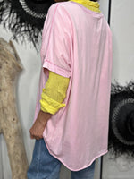 Charger l'image dans la galerie, Tee shirt Rose - LEA
