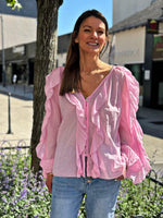 Charger l&#39;image dans la galerie, Chemise NINA Rose malabar
