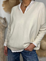 Charger l'image dans la galerie, Pull ICONIC Ecru
