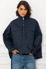 Charger l'image dans la galerie, Blouson SIENNA Marine - Gold and silver
