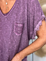 Charger l'image dans la galerie, Tee shirt FANNY Violet
