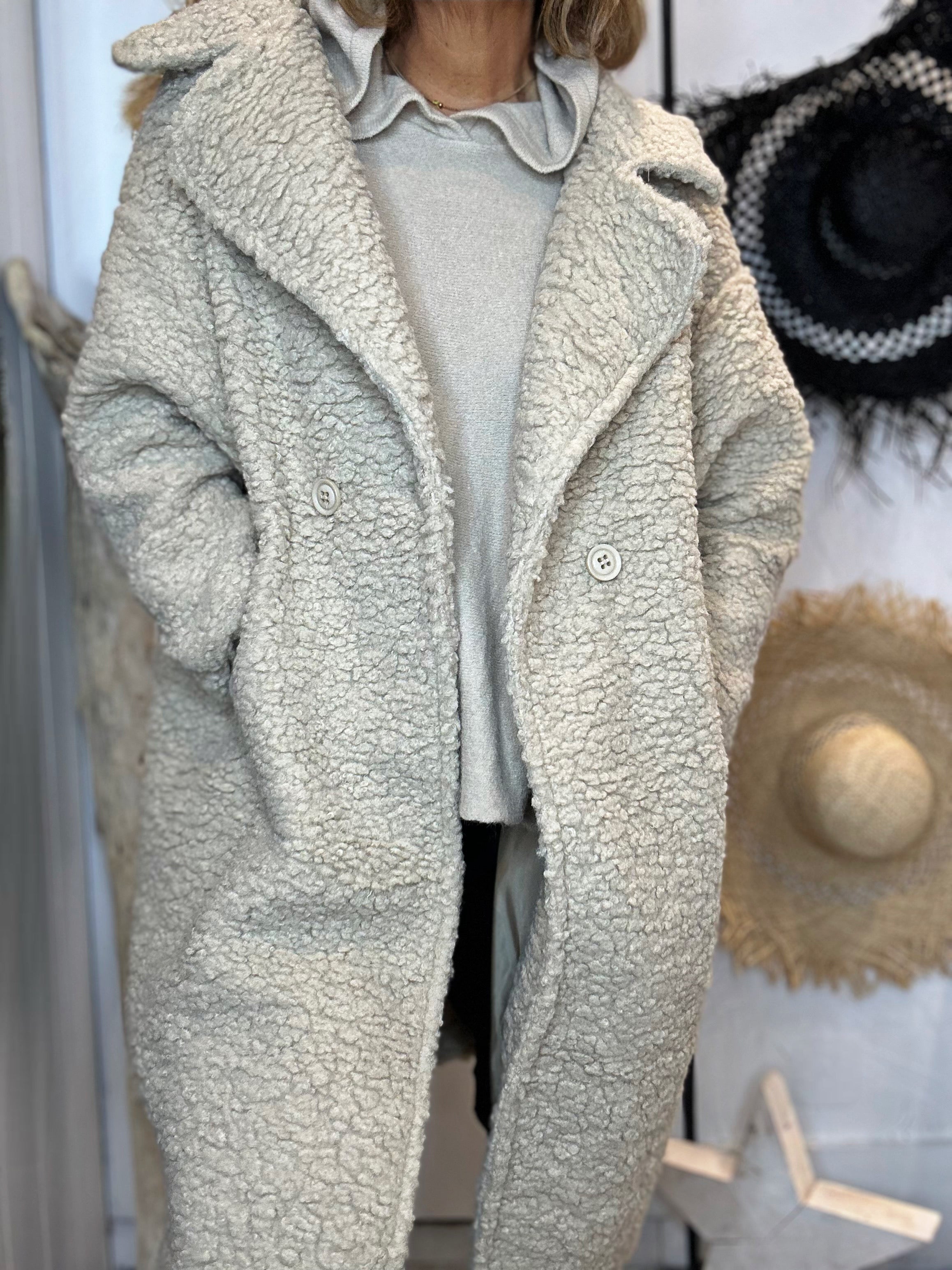 Manteau FLOCON Ivoire