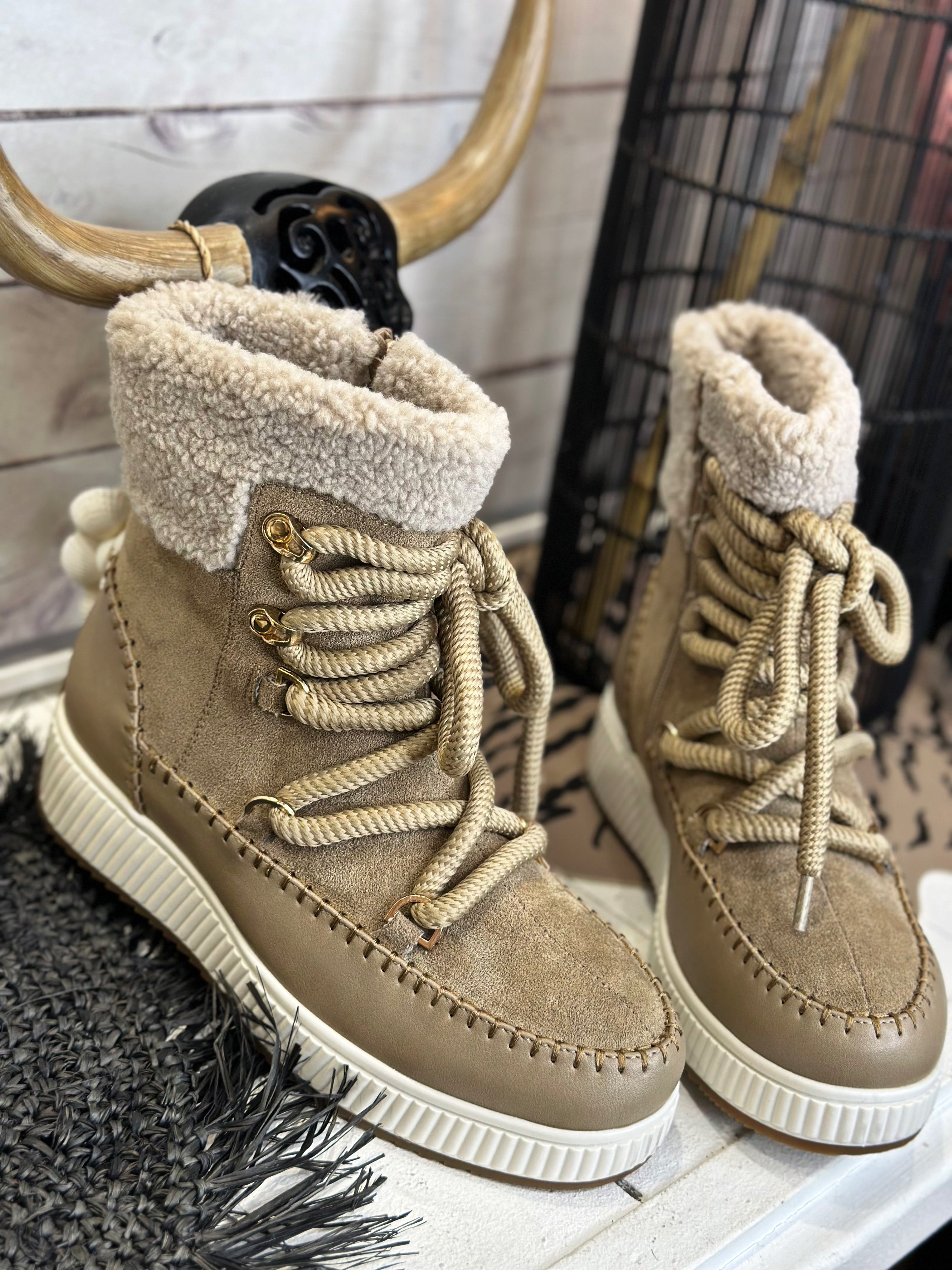 Boots DAHO Beige