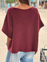 Charger l'image dans la galerie, Pull doux LALY Bordeaux
