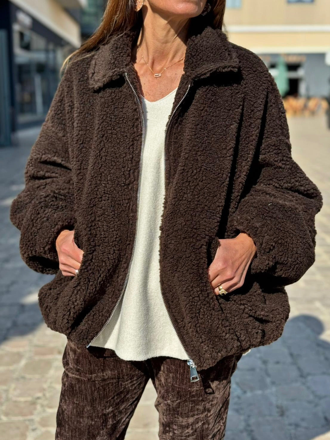 Blouson DINO Choco