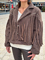 Charger l&#39;image dans la galerie, Blouson CADEN Choco
