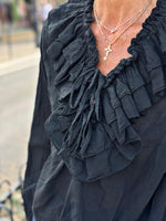Charger l&#39;image dans la galerie, Blouse SERENA Noir
