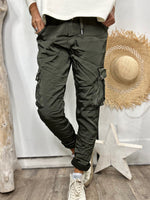 Charger l&#39;image dans la galerie, Pantalon CARGO Kaki

