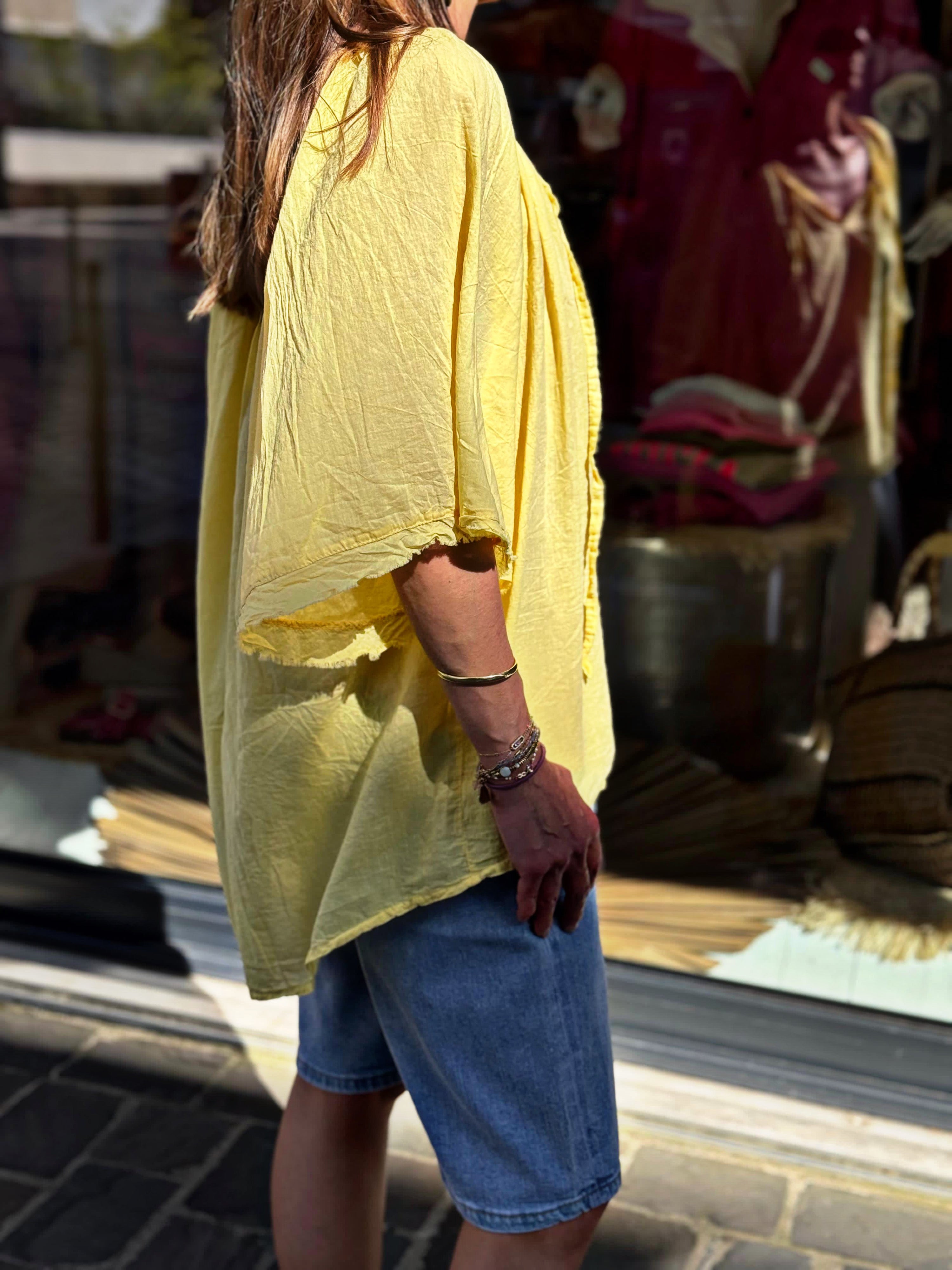 Blouse RITA Jaune