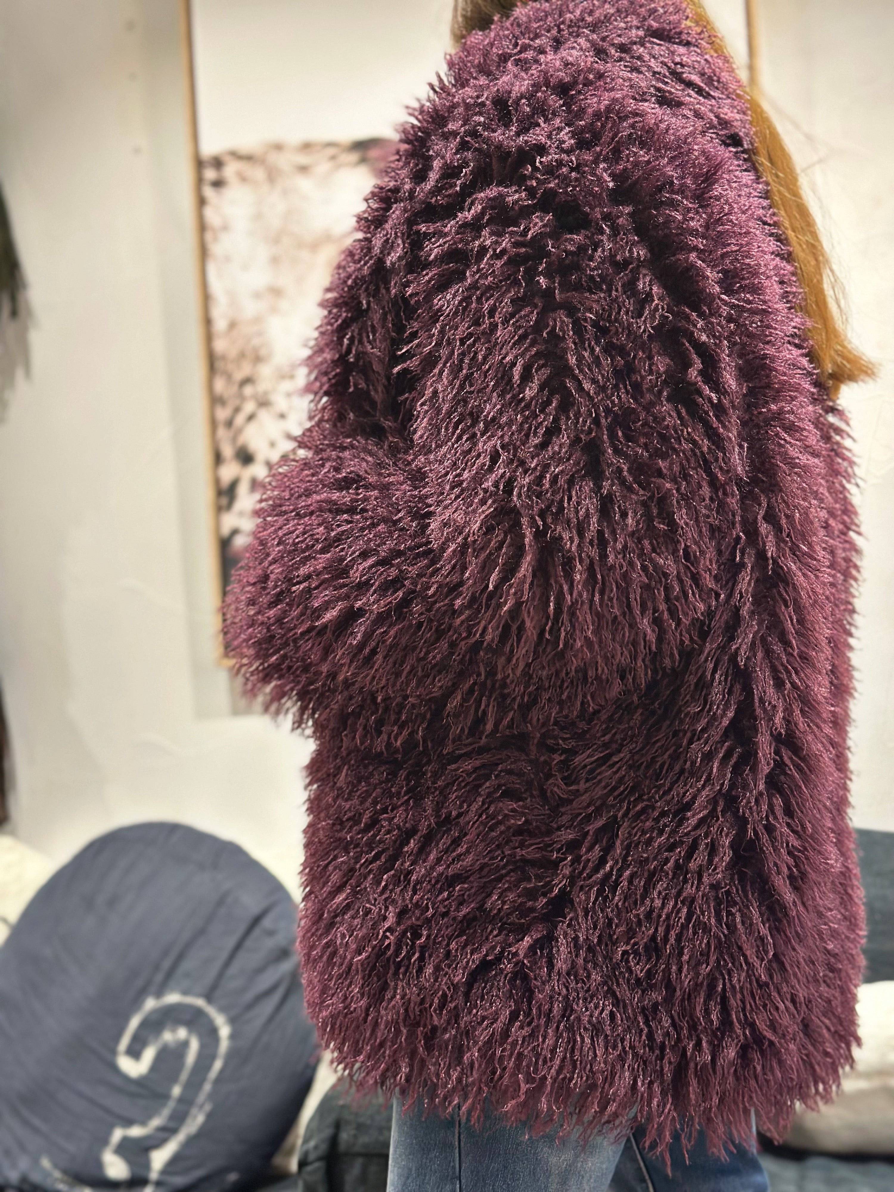 Veste NINA Aubergine