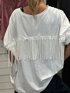 Sweat fin CLEO Blanc