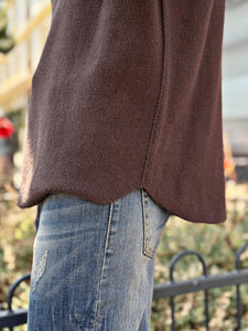 Pull doux LINO Chocolat