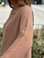 Charger l&#39;image dans la galerie, Pull doux LINO Camel
