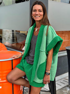 Blouson sans manche LOOMY Vert