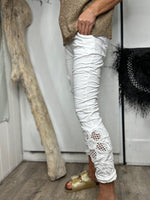 Charger l'image dans la galerie, Pantalon magique Blanc - EMMA
