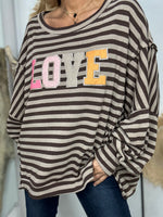 Charger l&#39;image dans la galerie, Sweat LOVE Choco

