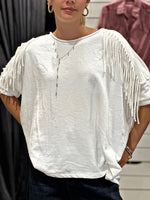 Charger l&#39;image dans la galerie, Sweat fin CLEO Blanc
