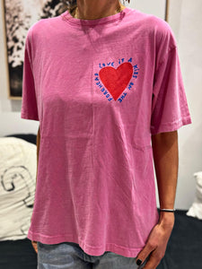 Tee shirt LINOA Fuchsia