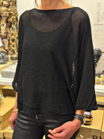 Charger l'image dans la galerie, Pull ELORA Noir
