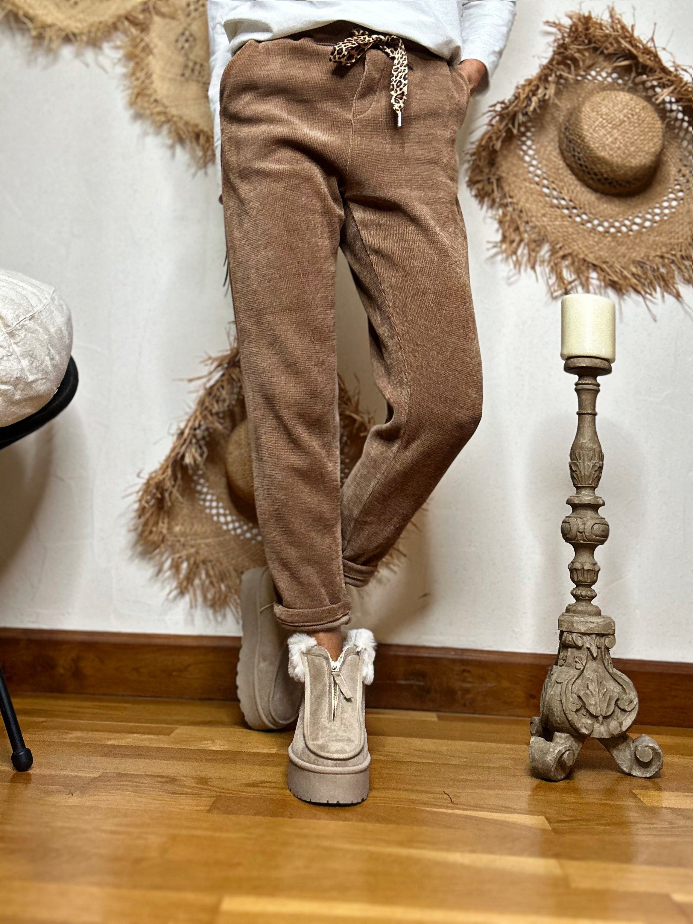 Pantalon VOLTAIRE Camel