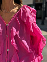Charger l&#39;image dans la galerie, Chemise NINA Fuchsia
