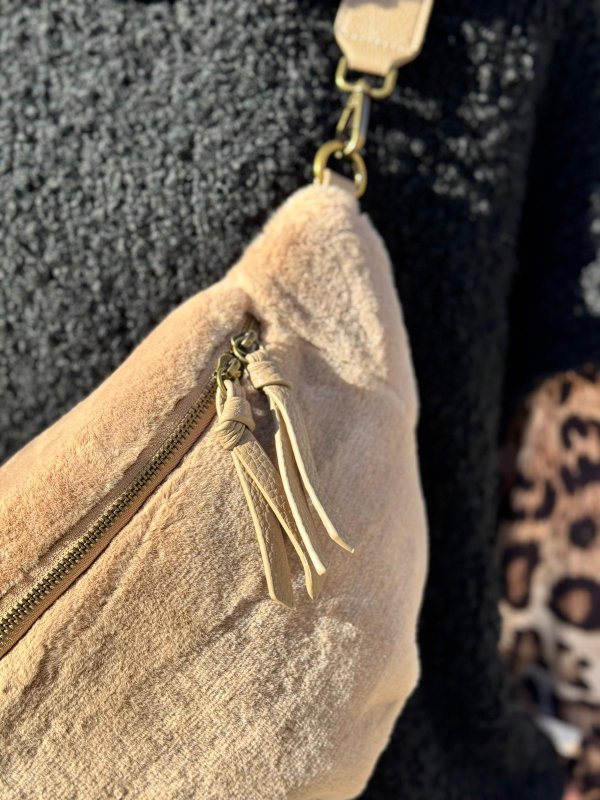 Sac banane MILKA Beige