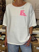 Charger l'image dans la galerie, Sweat manches courtes SOLENA Blanc
