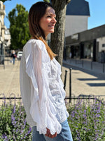 Charger l&#39;image dans la galerie, Chemise NINA Blanc
