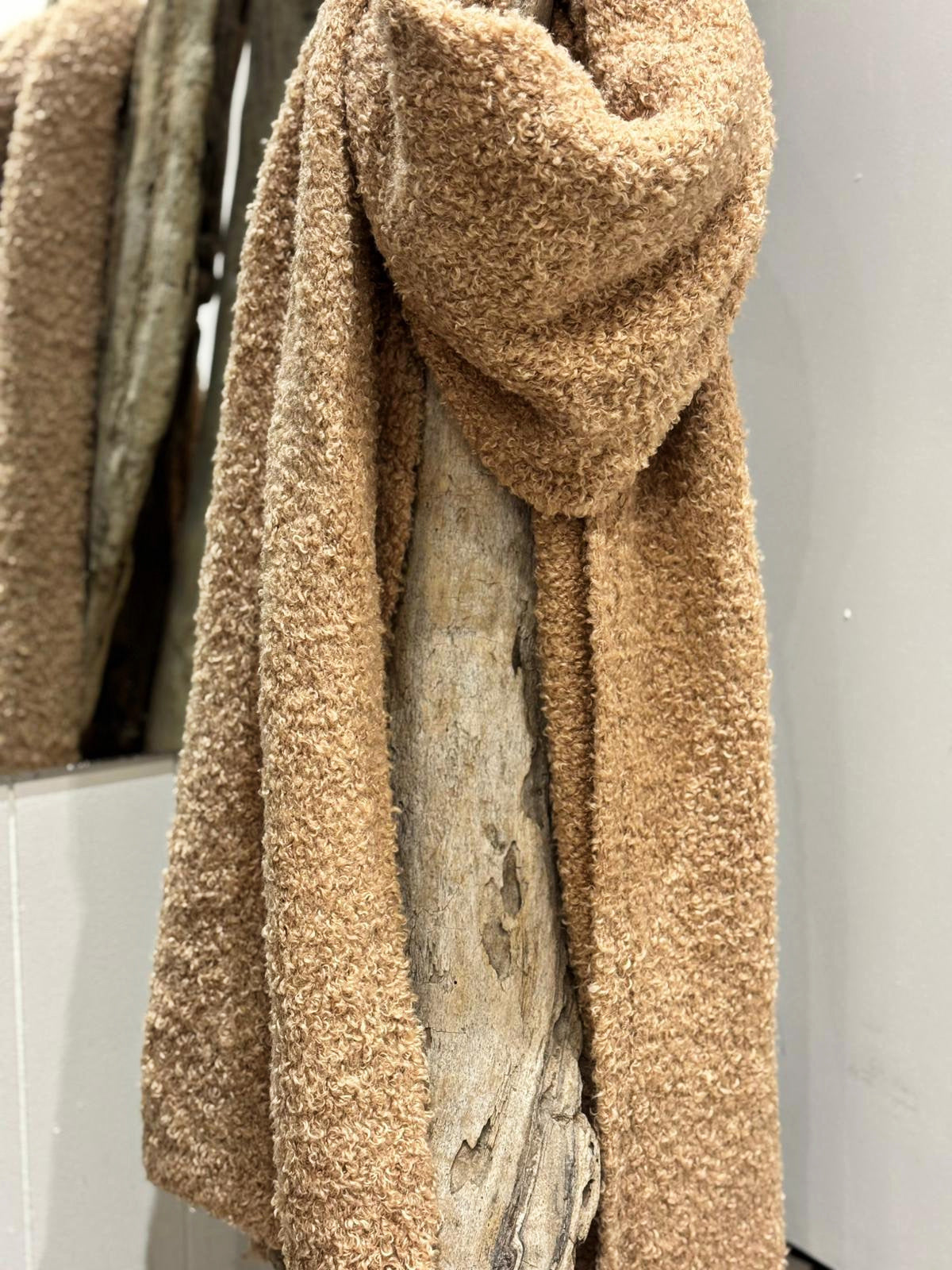 Bonnet MAKO - Écharpe JAKO Camel