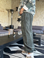 Charger l'image dans la galerie, Pantalon velours cotelé souple GASPARD Kaki
