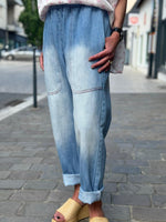 Charger l'image dans la galerie, Jeans SARGAS denim clair - Banditas
