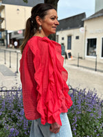 Charger l&#39;image dans la galerie, Chemise NINA Rouge
