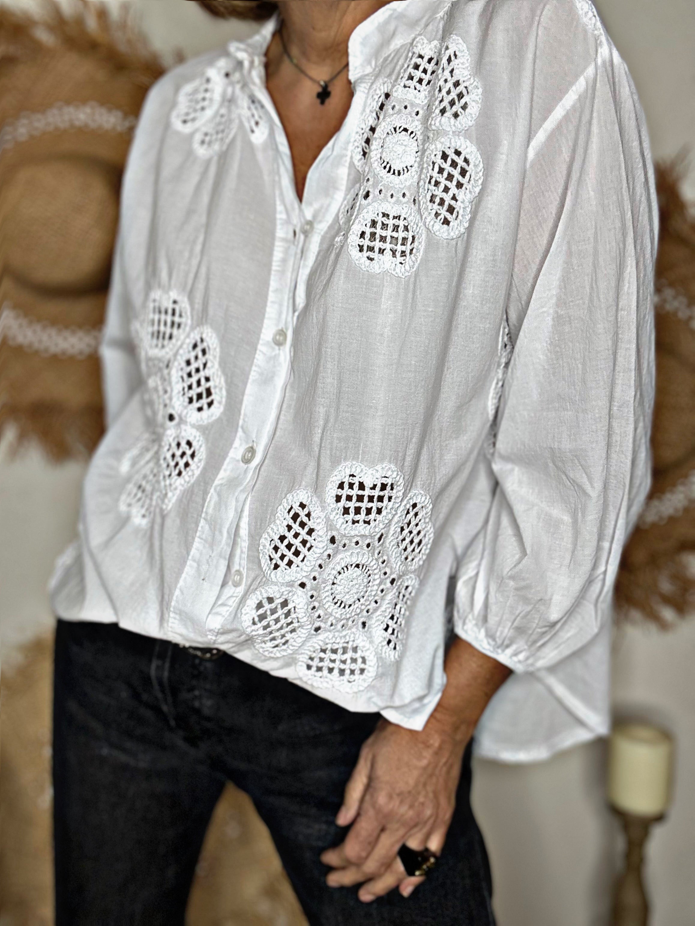 Chemise DALLA Blanc