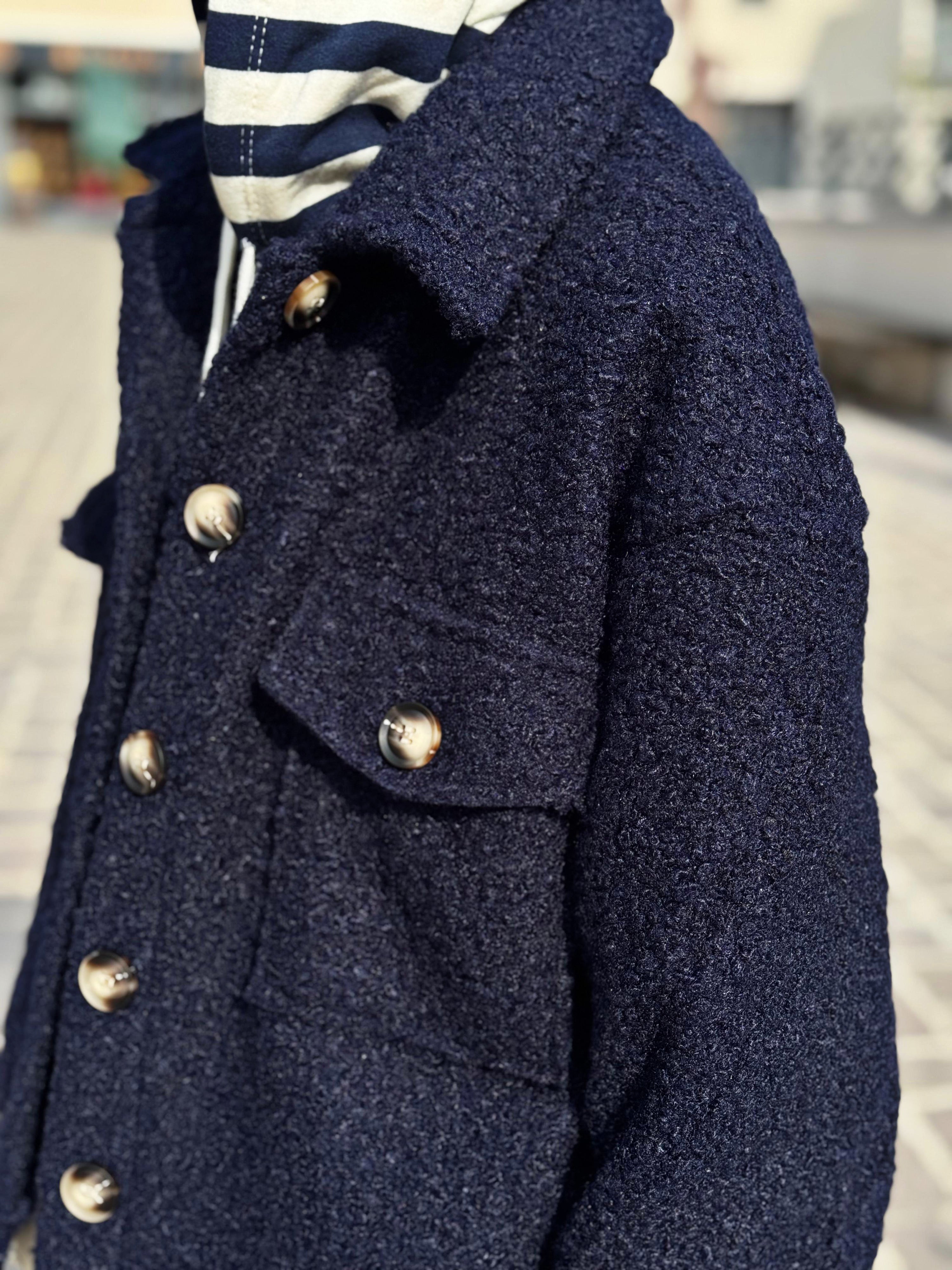 Blouson bouclette GAB Marine