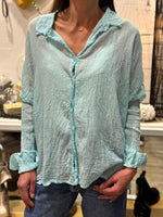 Charger l'image dans la galerie, Chemise AGATA Turquoise
