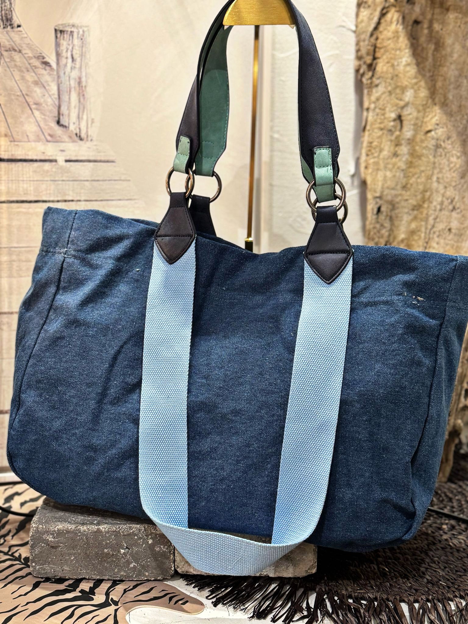 Sac VIBE SUMMER Bleu jeans foncé