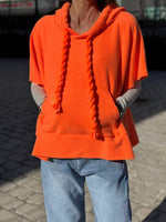 Charger l'image dans la galerie, Sweat SPATULA Banditas Orange coton gratté coupe large (Copie)
