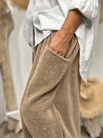 Charger l'image dans la galerie, Pantalon velours cotelé EMILIO Beige
