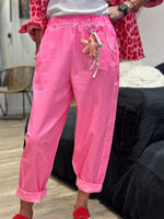 Charger l&#39;image dans la galerie, Pantalon TWIST Rose fluo
