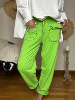 Charger l'image dans la galerie, Pantalon Jogg STUDIO Vert vif
