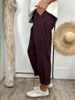 Charger l&#39;image dans la galerie, Pantalon CHARLEY Bordeaux
