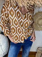 Charger l&#39;image dans la galerie, Chemise CHARLOTTE Camel
