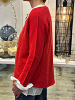 Charger l'image dans la galerie, Pull doux TAO Rouge
