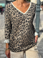 Charger l'image dans la galerie, Pull LEO Beige
