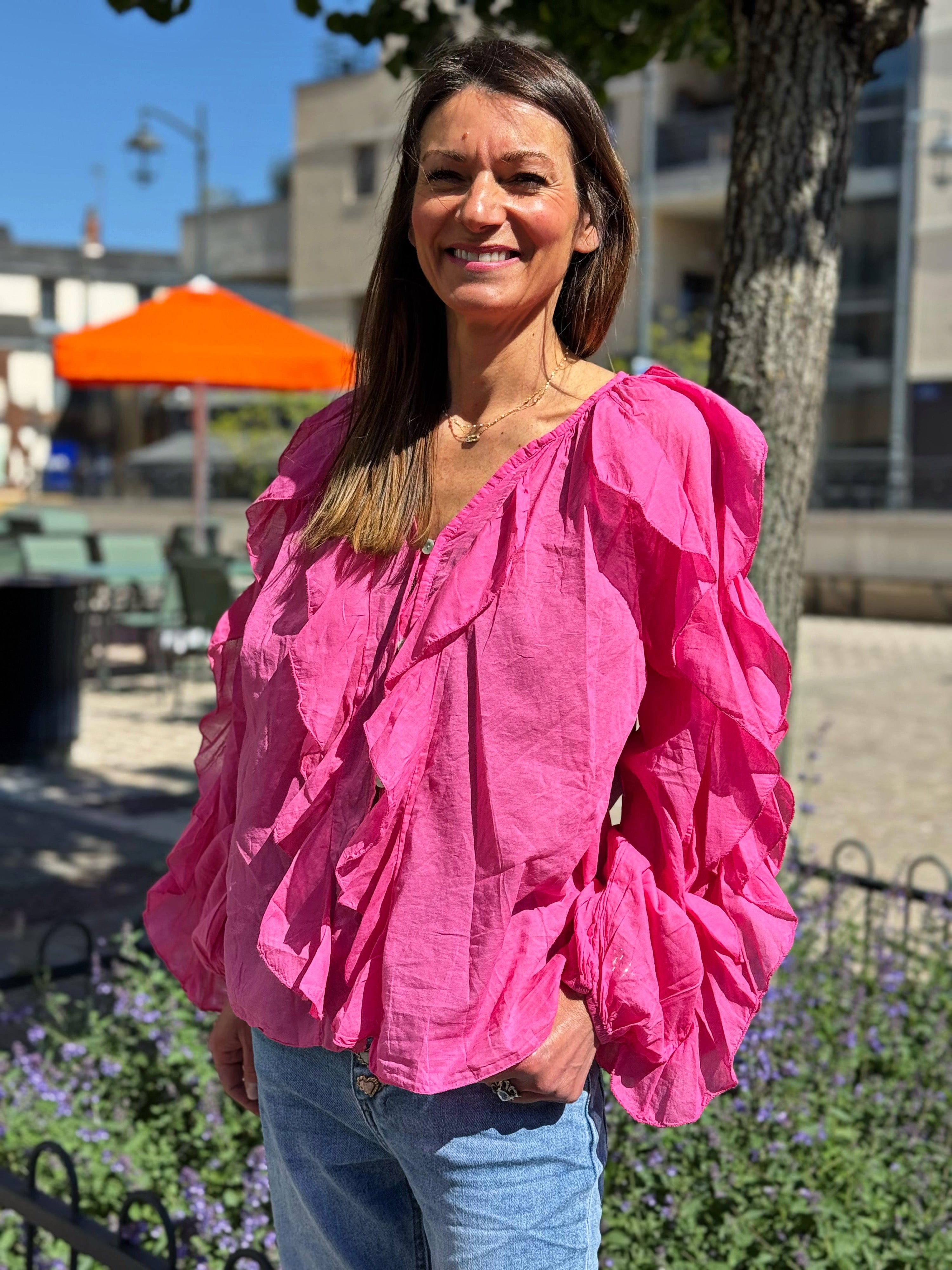 Chemise NINA Fuchsia