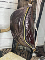 Charger l&#39;image dans la galerie, Banane BELINDA Gris mauve métallisé
